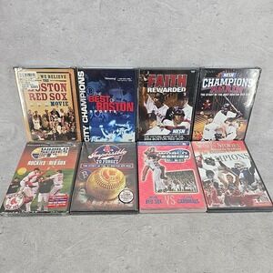 Collectible MLB The Best of Boston Red Sox 8 DVDs History, Games,‎ Magic Moments